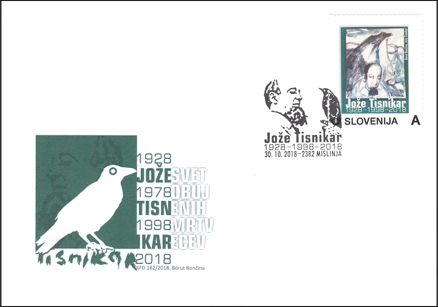 JOŽE TISNIKAR 1928 - 1998 - 2018